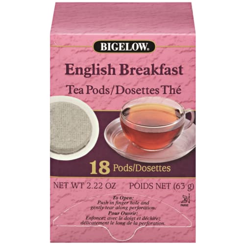 Bigelow® English Breakfast Tea Soft Pods, Regular